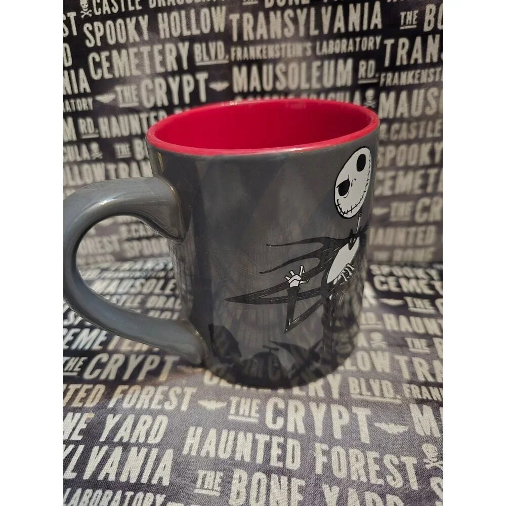 Tim Burton The Nightmare Before Christmas Coffee Mug Disney Jack Skellington